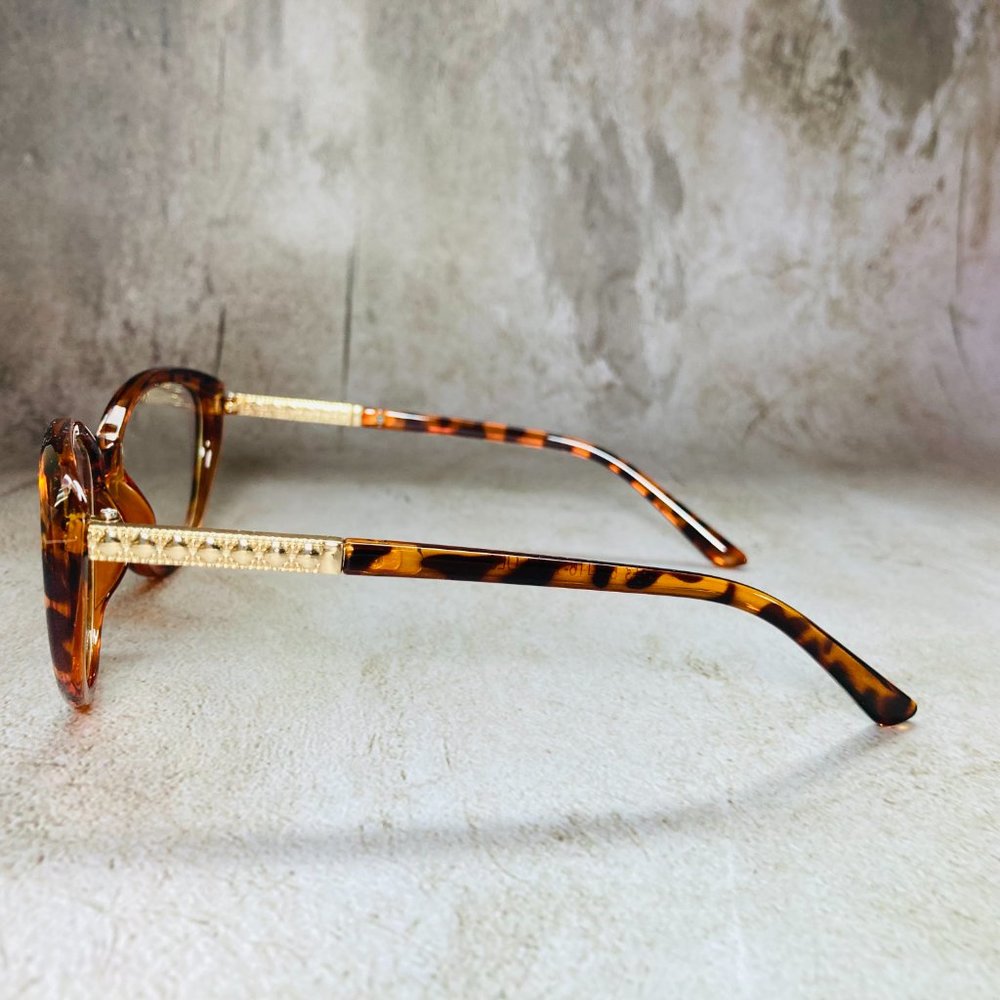 Adore Cat Eye Leopard Brown Eyeglasses Glasses Frames NWOT - Picture 8 of 12